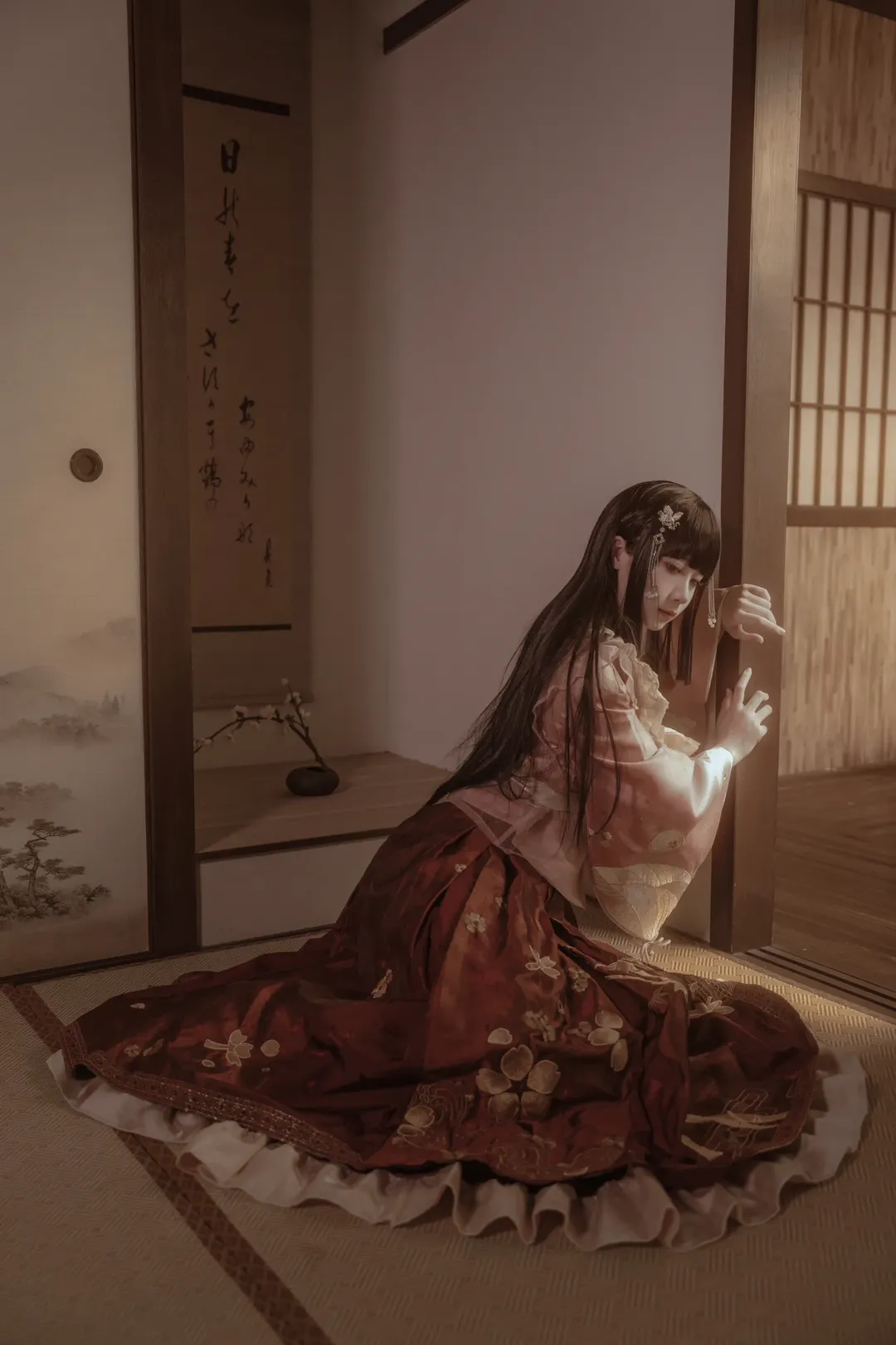 东方Project, 和风摄影, 古风Cosplay, 蓬莱山辉夜cos, 竹取物语 - 第18张