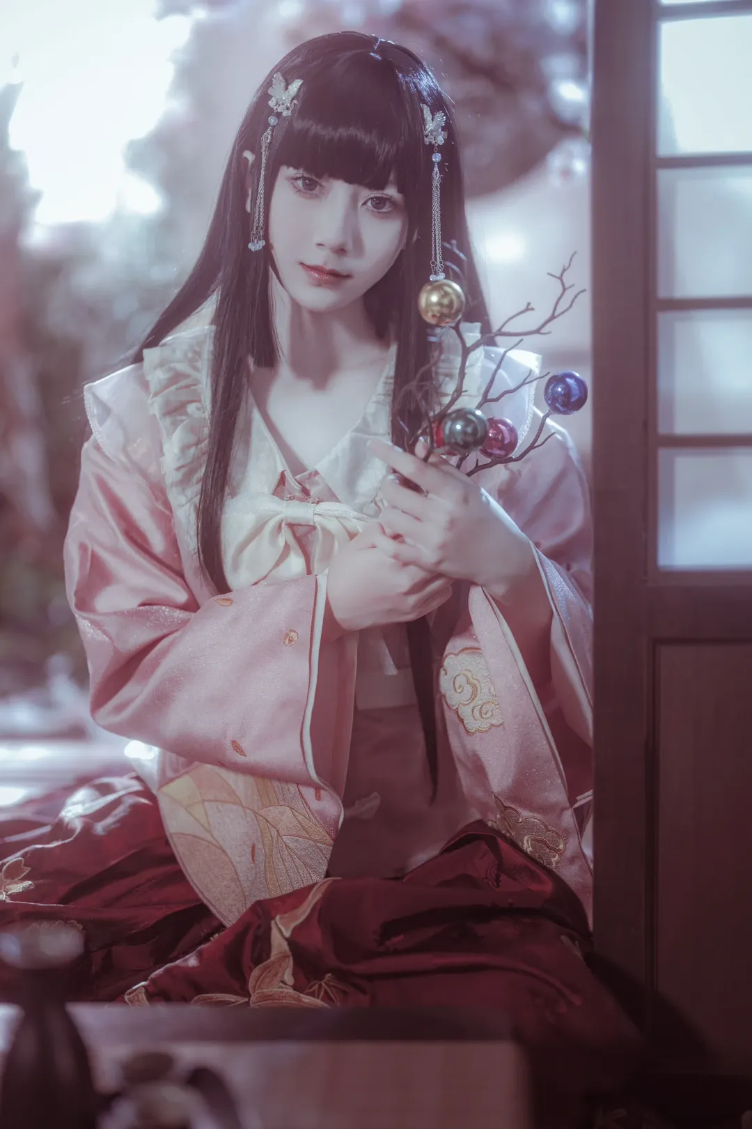 东方Project, 和风摄影, 古风Cosplay, 蓬莱山辉夜cos, 竹取物语 - 第7张