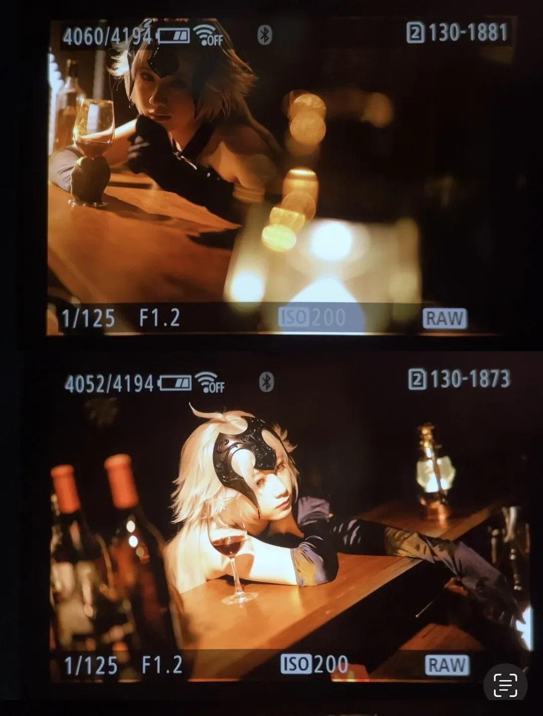 二次元摄影, FGO, 黑贞德cos, 暗黑系穿搭, 酒吧氛围写真 - 第6张