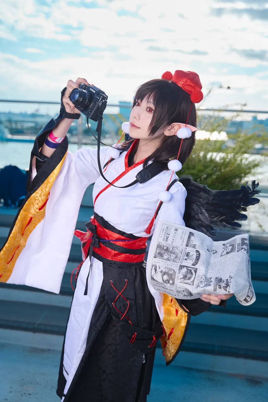 场照, 射命丸文cos, cosplay摄影, 東方project, 例大祭 - 第11张