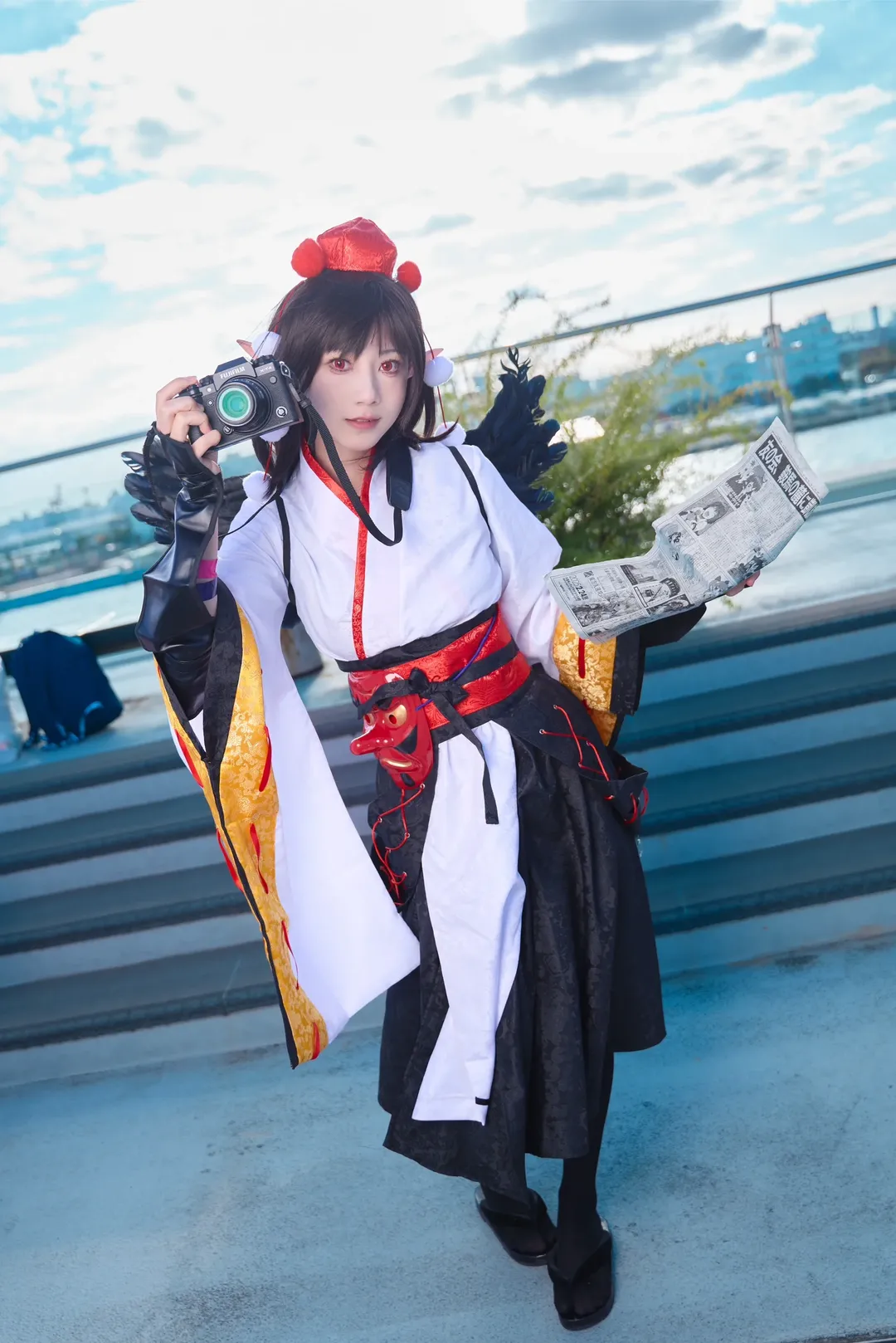 场照, 射命丸文cos, cosplay摄影, 東方project, 例大祭 - 第12张