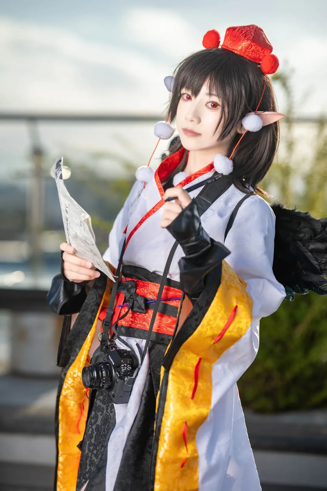 场照, 射命丸文cos, cosplay摄影, 東方project, 例大祭 - 第14张