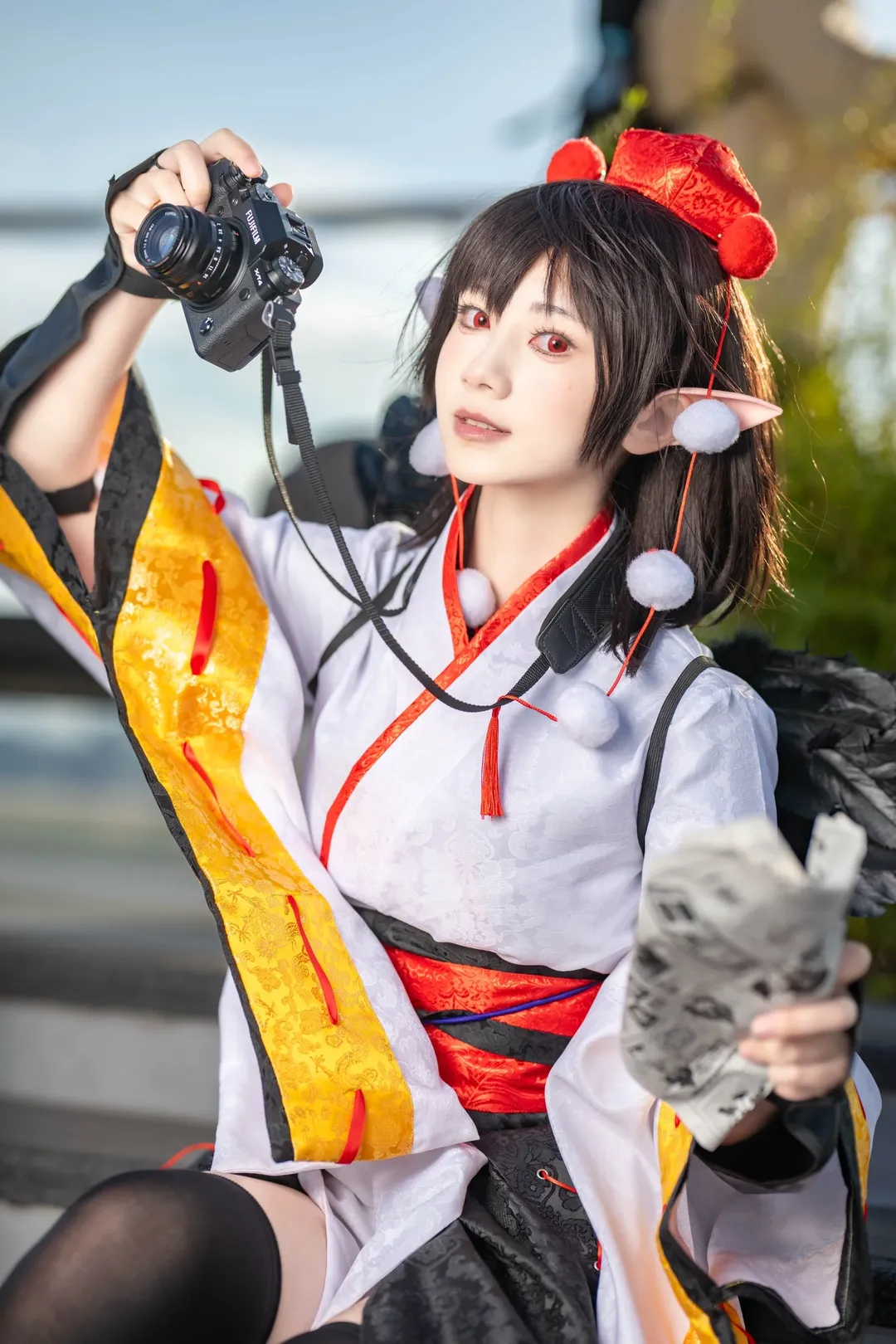 场照, 射命丸文cos, cosplay摄影, 東方project, 例大祭 - 第17张