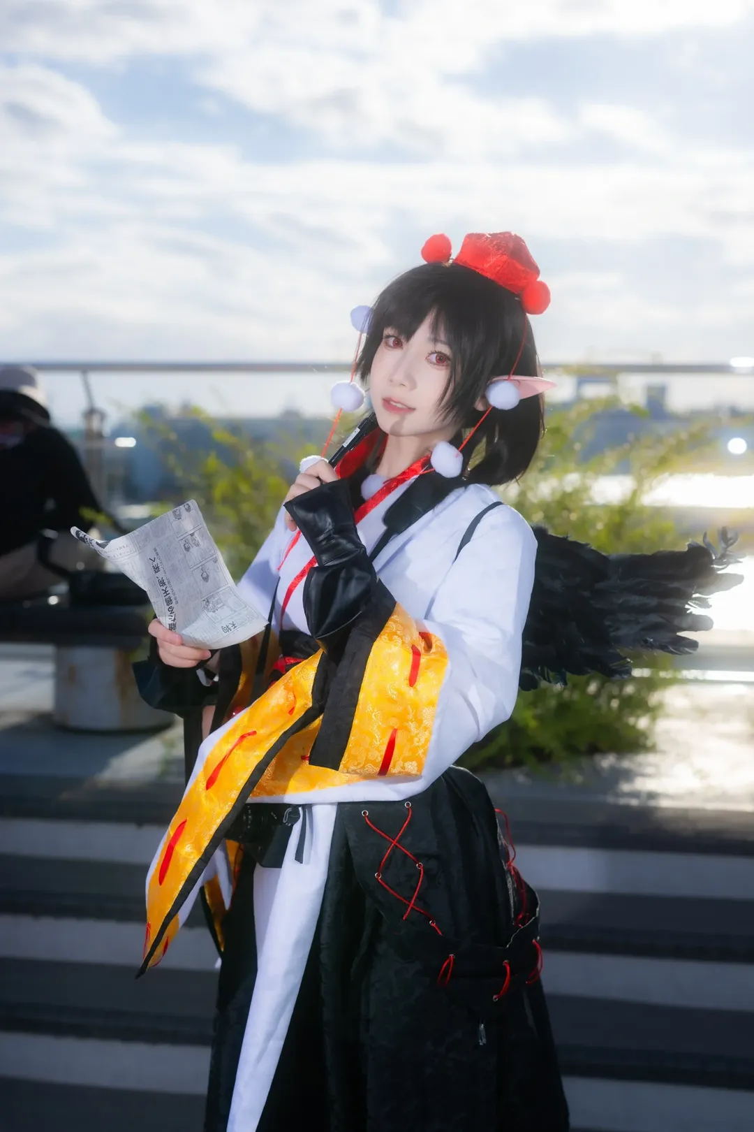场照, 射命丸文cos, cosplay摄影, 東方project, 例大祭 - 第5张
