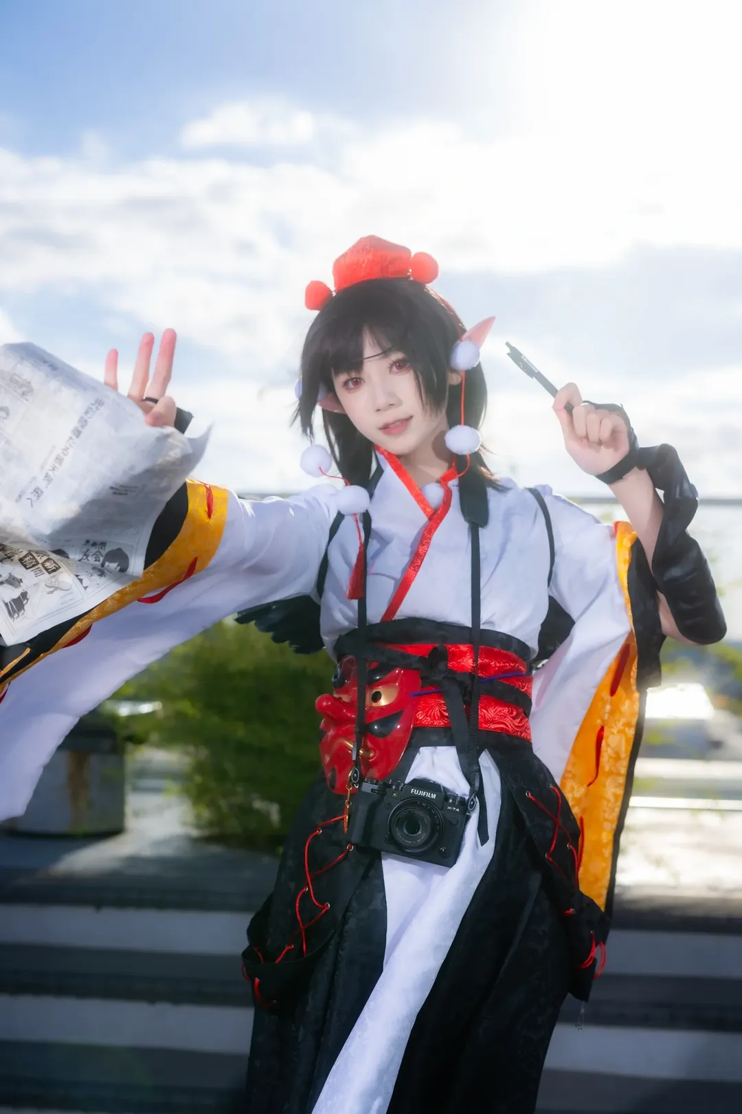 场照, 射命丸文cos, cosplay摄影, 東方project, 例大祭 - 第8张