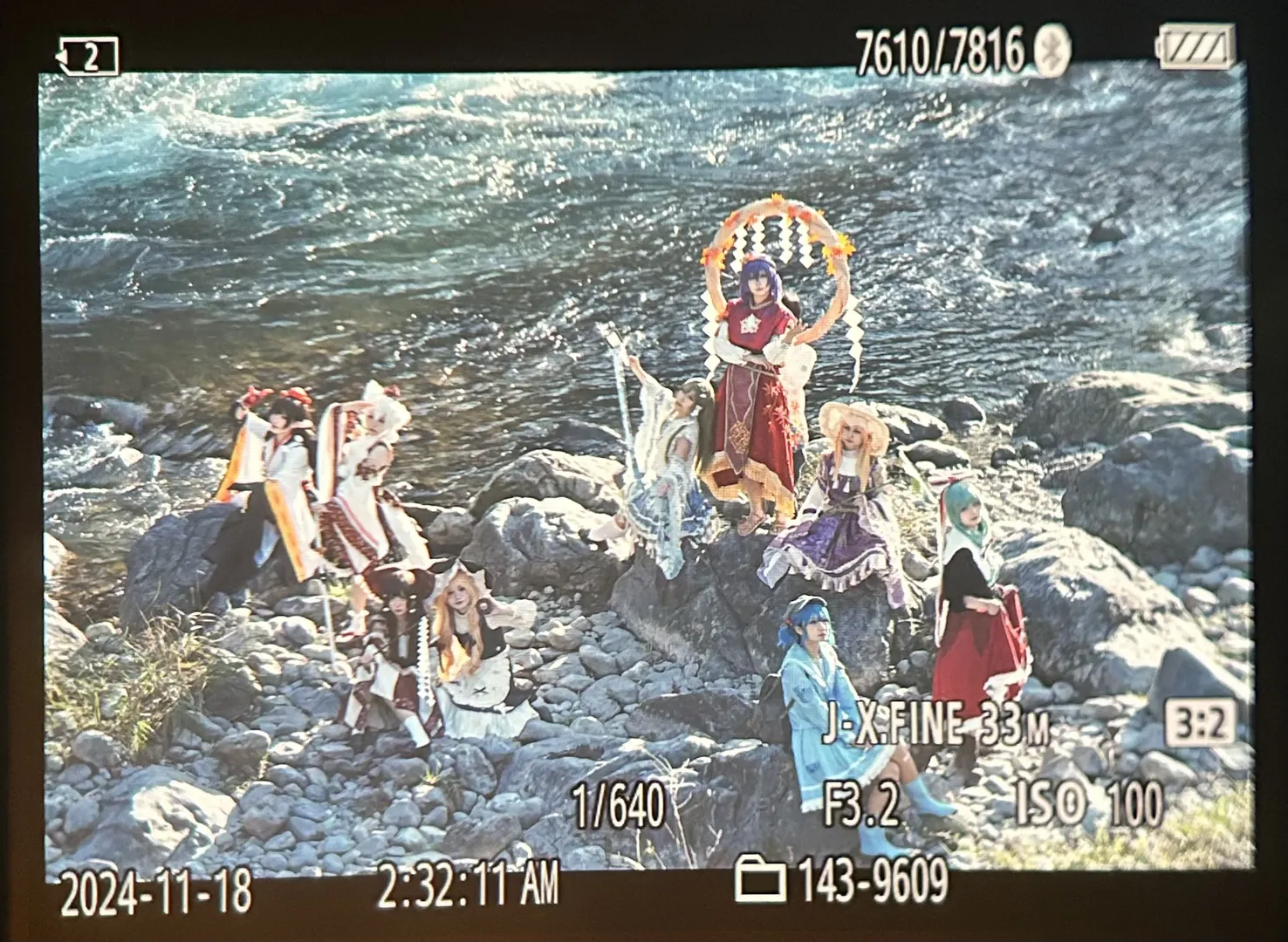 東方Project, 射命丸文 コスプレ, コスプレ撮影, 東方風神録, 紅葉ロケ - 3枚目