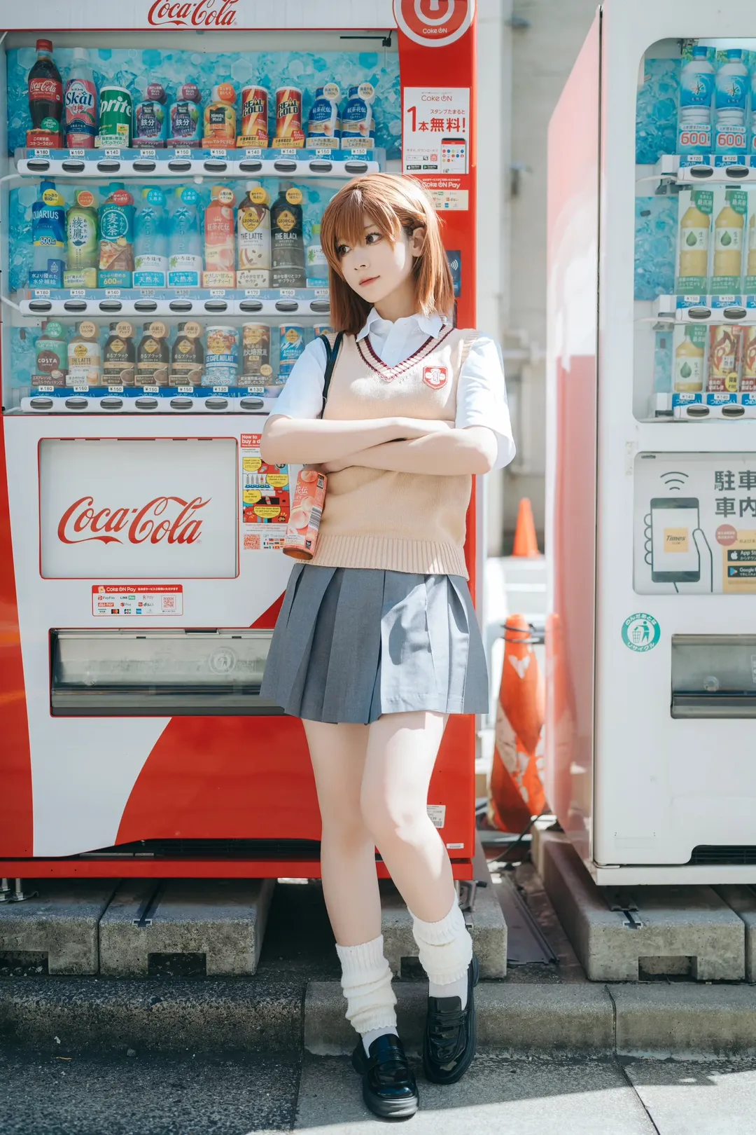 二次元コスプレ, ロケーション撮影, JK制服コーデ, とある科学の超電磁砲, 御坂美琴 コスプレ - 7枚目