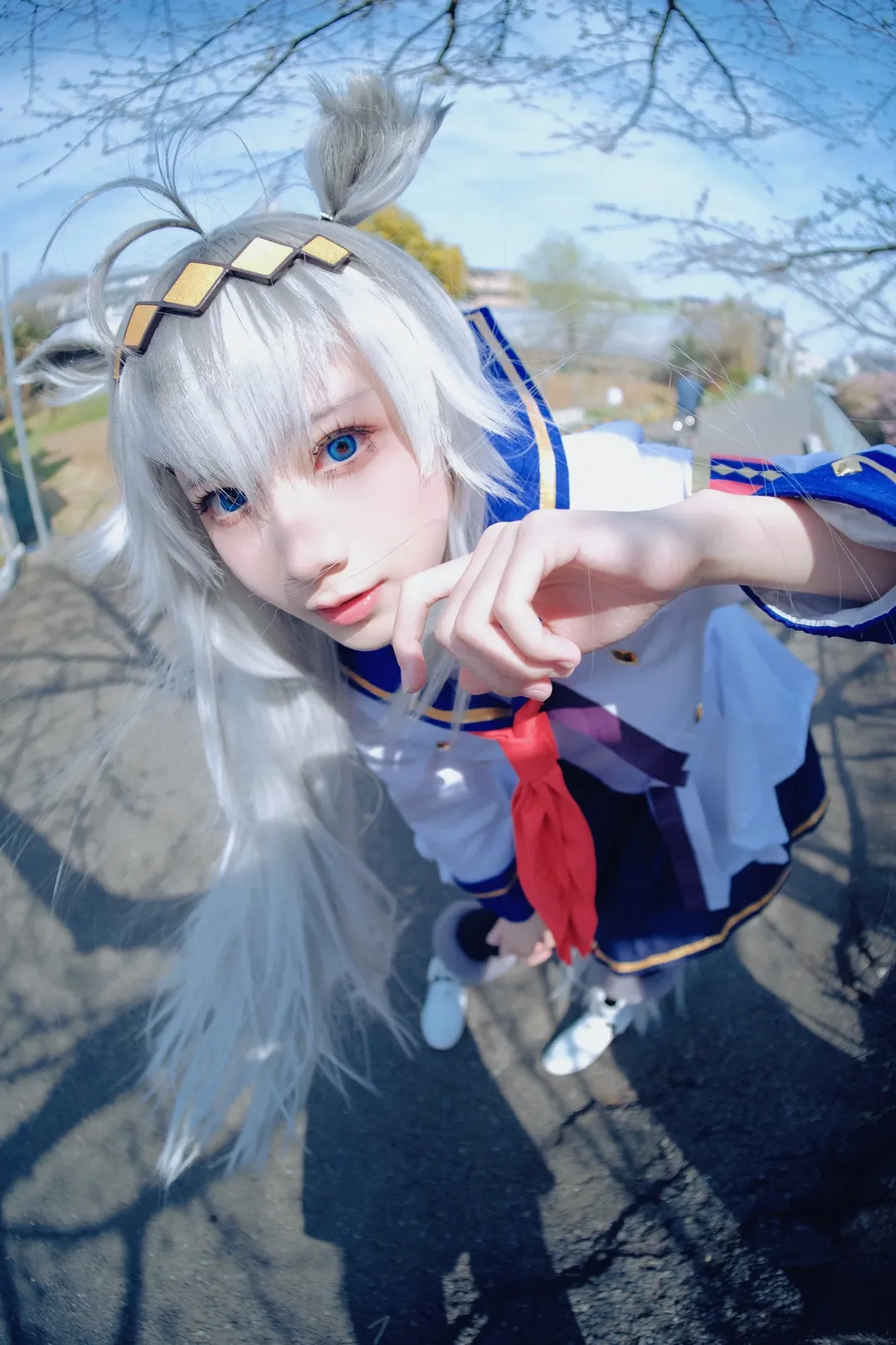 cosplay分享, 二次元穿搭, 赛马娘, 小栗帽cos, 樱花户外 - 第1张