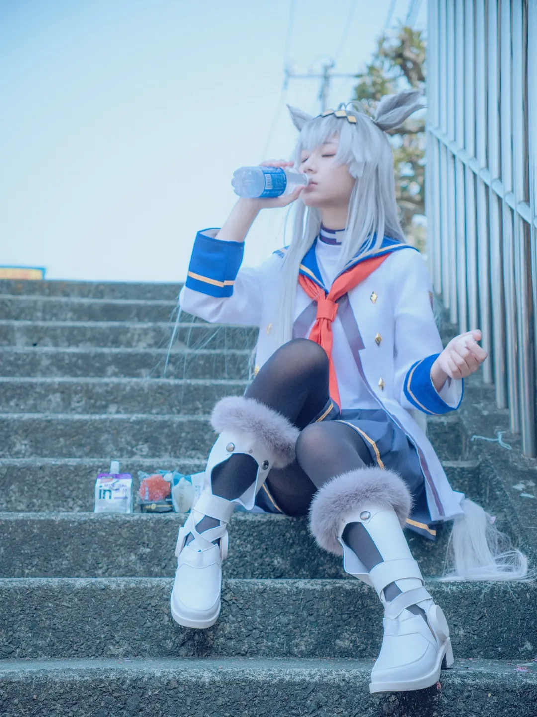 cosplay分享, 二次元穿搭, 赛马娘, 小栗帽cos, 樱花户外 - 第10张