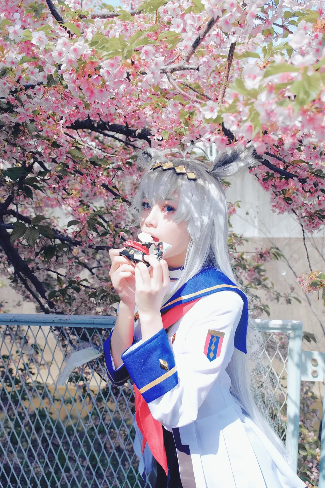 cosplay分享, 二次元穿搭, 赛马娘, 小栗帽cos, 樱花户外 - 第12张