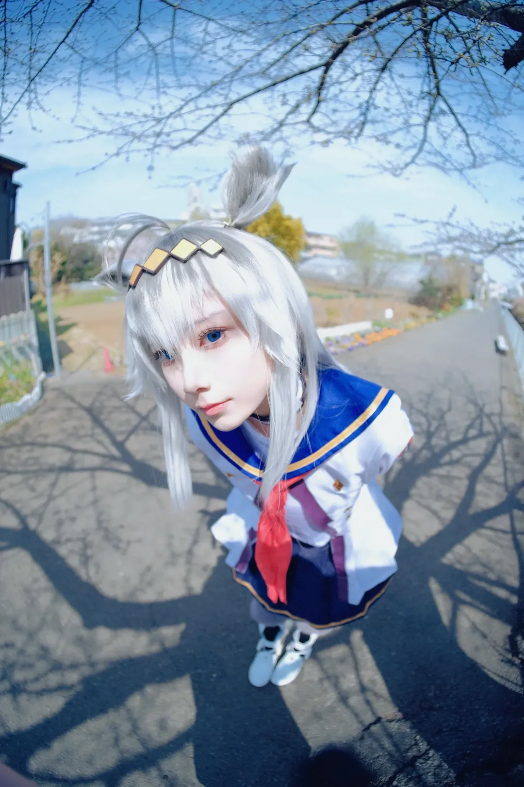 cosplay分享, 二次元穿搭, 赛马娘, 小栗帽cos, 樱花户外 - 第2张