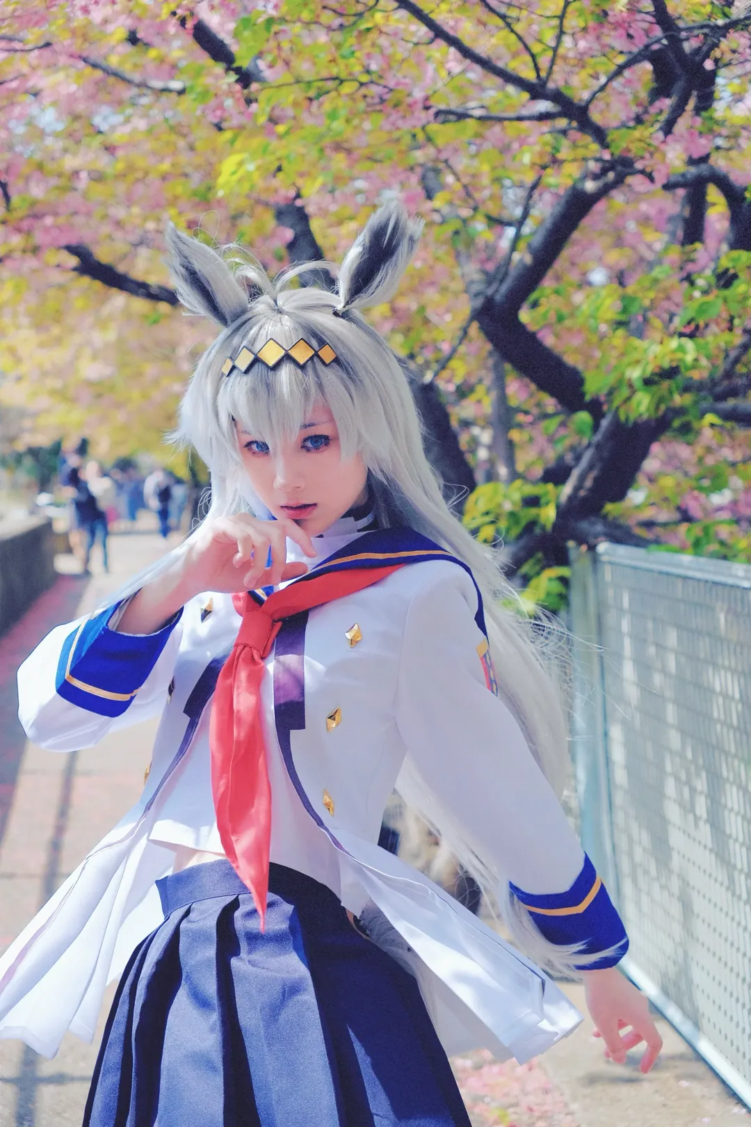 cosplay分享, 二次元穿搭, 赛马娘, 小栗帽cos, 樱花户外 - 第5张
