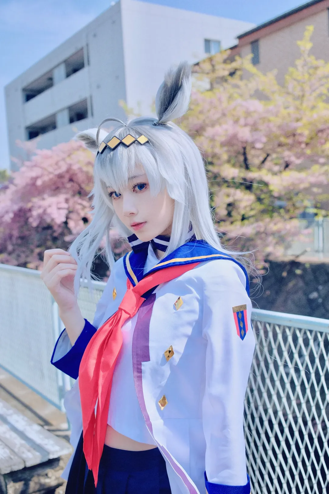 cosplay分享, 二次元穿搭, 赛马娘, 小栗帽cos, 樱花户外 - 第6张