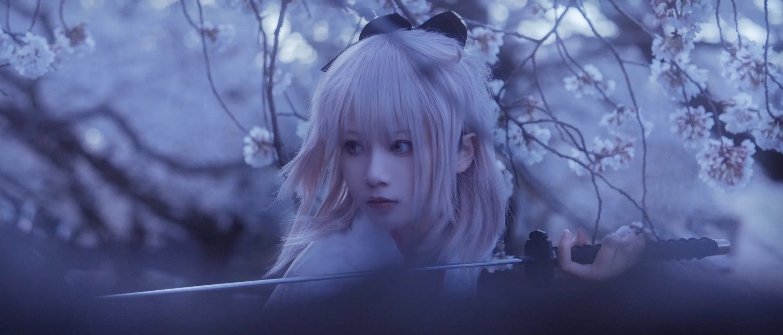 Fate/Grand Order, 和风摄影, 冲田总司cos, 樱吹雪, 物哀 - 第12张