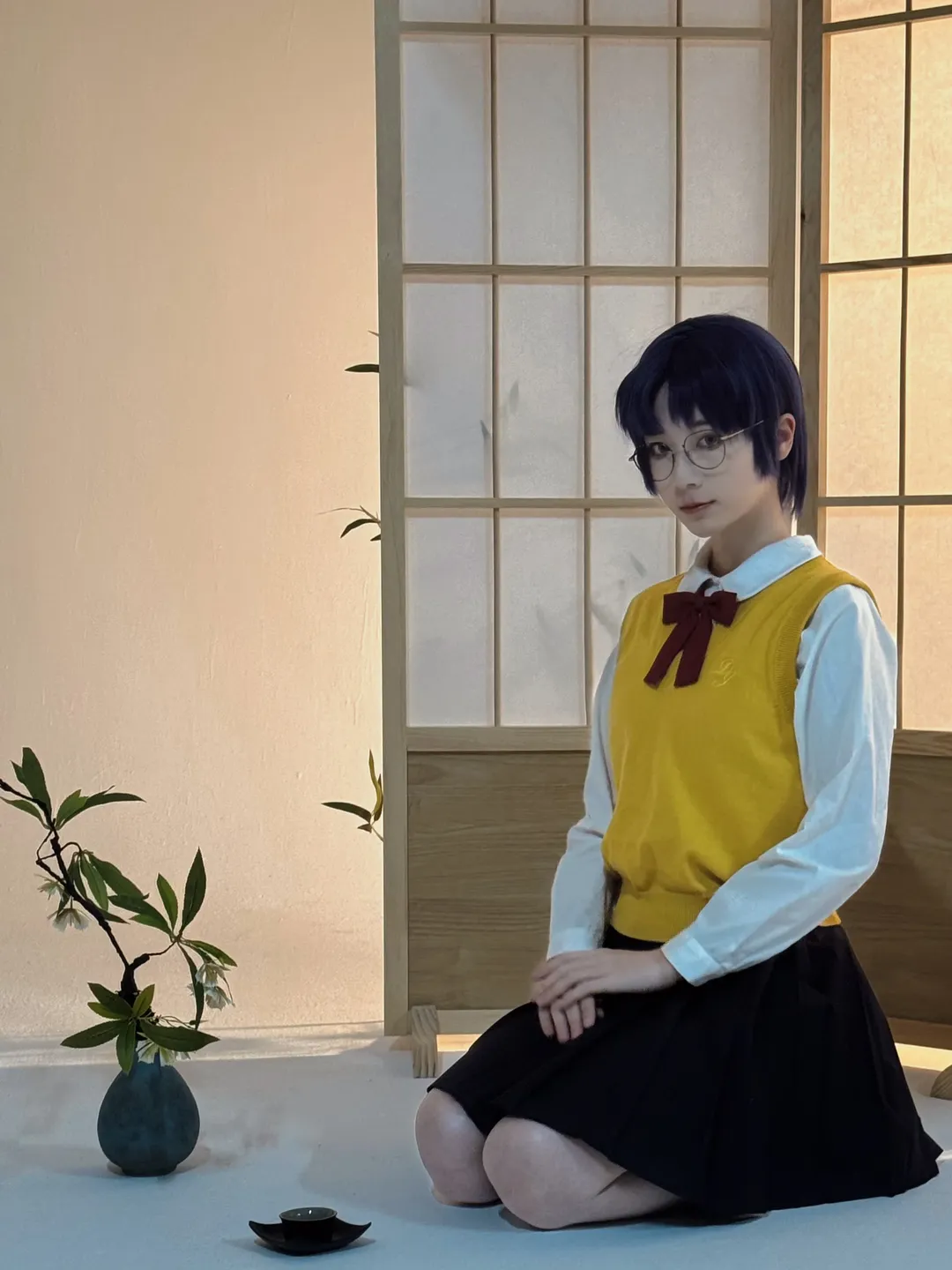 cosplay攝影, 型月, 月姬, 希耶爾cos, 藍髮學姐