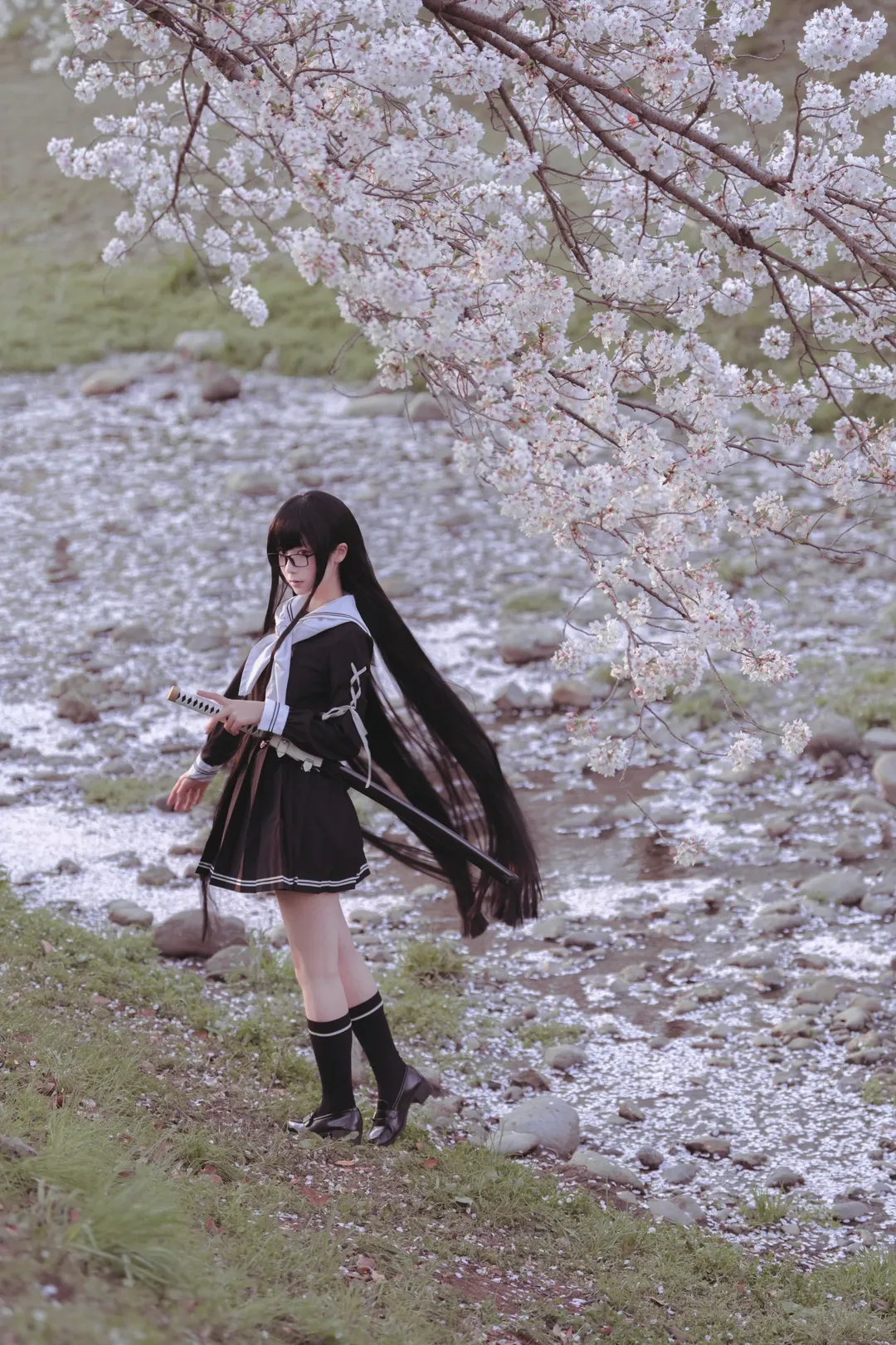 Fate/Grand Order, 动漫写真, 外景摄影, 黑姬cos, 樱花季cosplay
