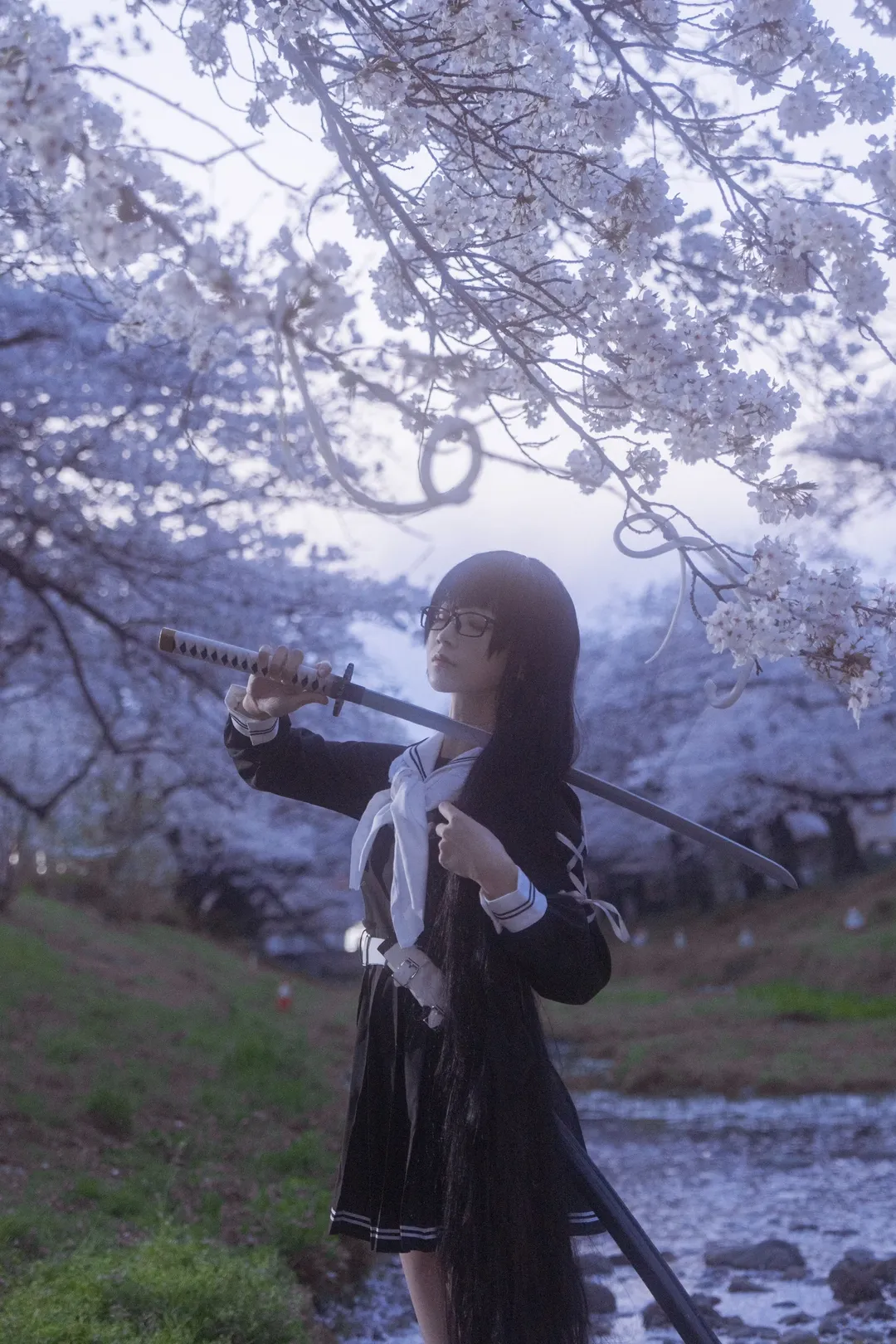 Fate/Grand Order, 動漫寫真, 外景攝影, 黑姬cos, 櫻花季cosplay - 第10張