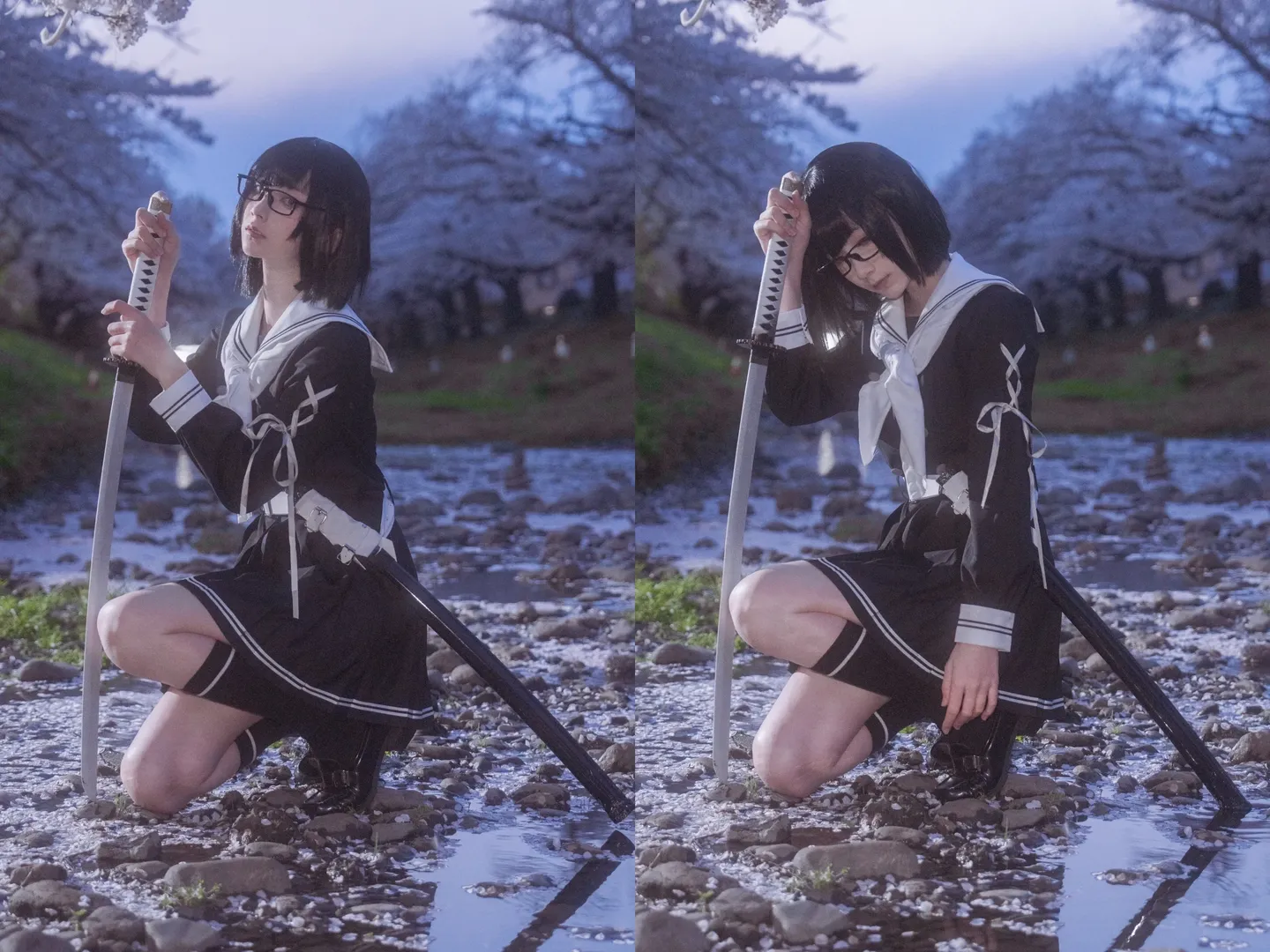 Fate/Grand Order, 動漫寫真, 外景攝影, 黑姬cos, 櫻花季cosplay - 第13張