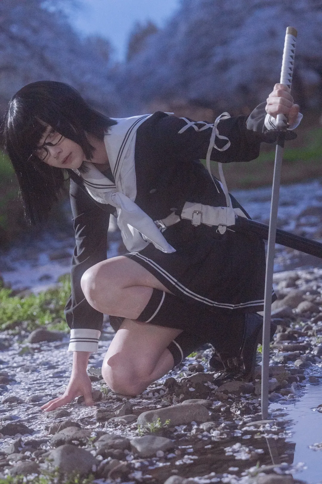Fate/Grand Order, 動漫寫真, 外景攝影, 黑姬cos, 櫻花季cosplay - 第15張
