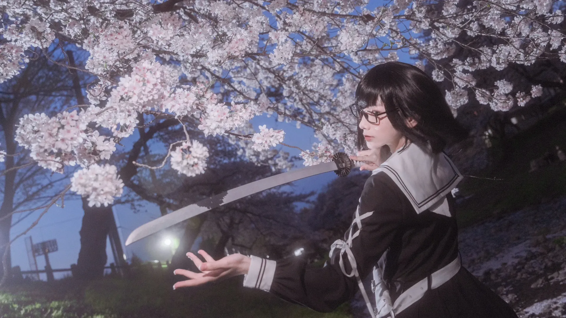 Fate/Grand Order, 動漫寫真, 外景攝影, 黑姬cos, 櫻花季cosplay - 第17張