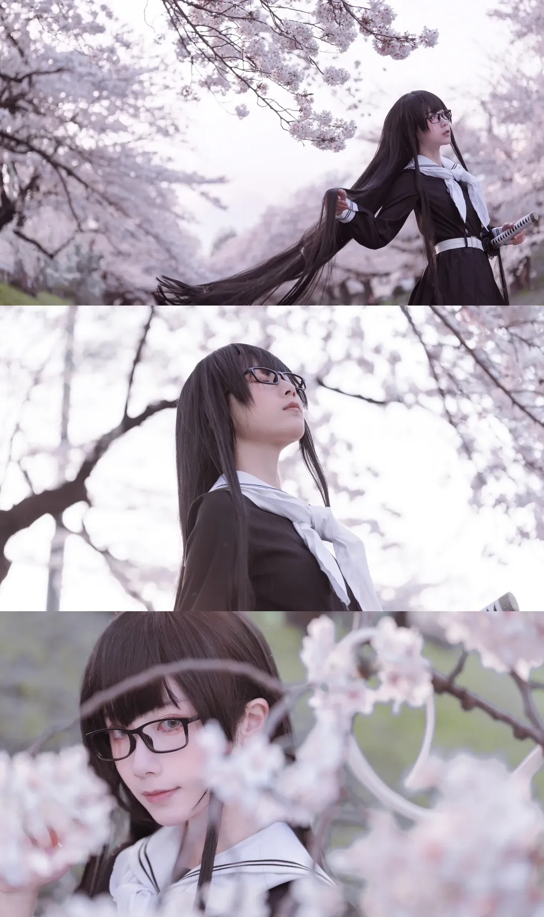 Fate/Grand Order, 動漫寫真, 外景攝影, 黑姬cos, 櫻花季cosplay - 第3張