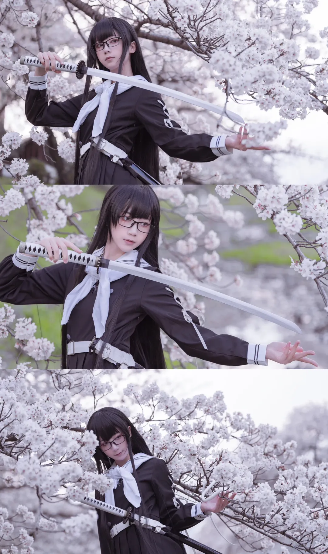 Fate/Grand Order, 動漫寫真, 外景攝影, 黑姬cos, 櫻花季cosplay - 第5張
