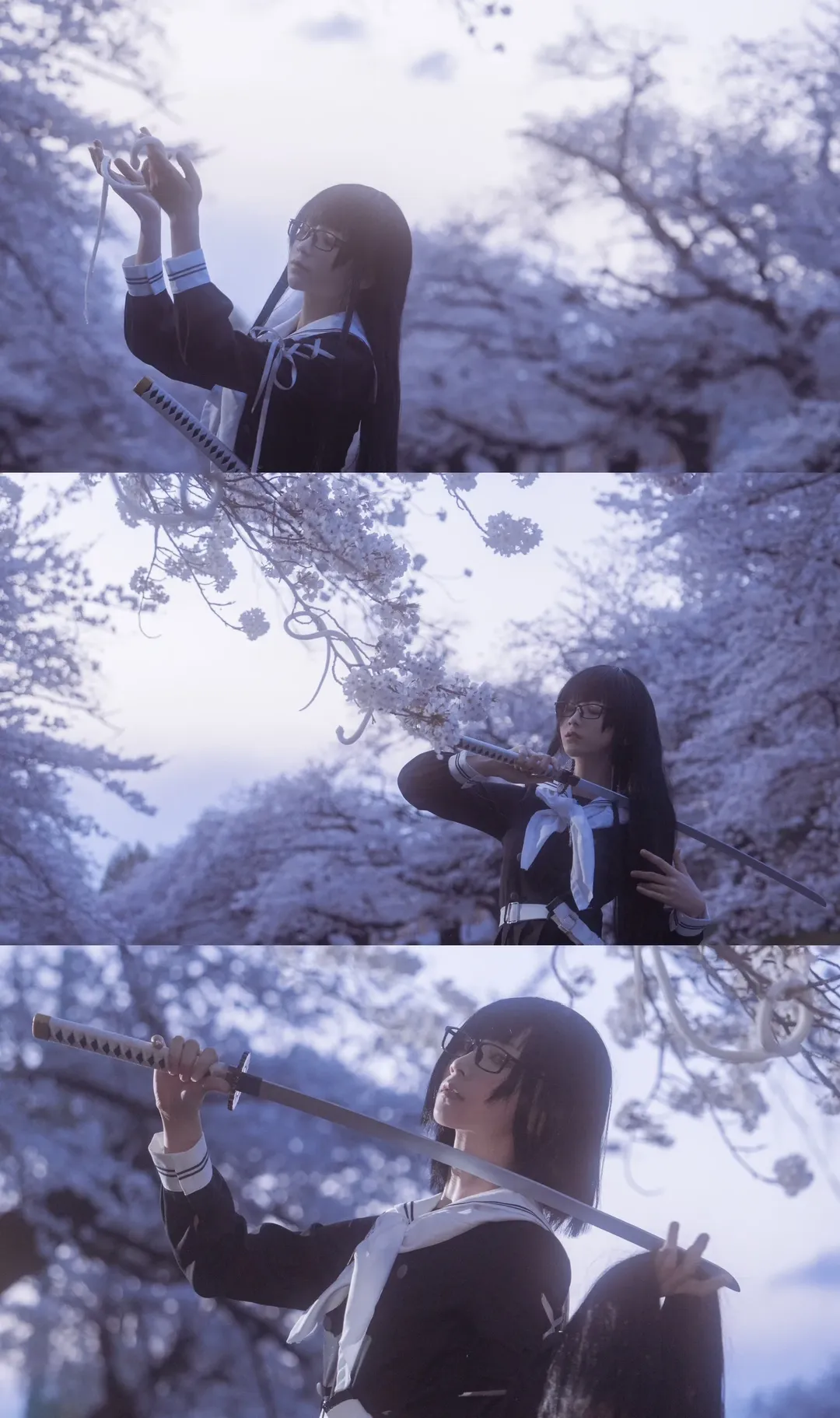 Fate/Grand Order, 動漫寫真, 外景攝影, 黑姬cos, 櫻花季cosplay - 第9張