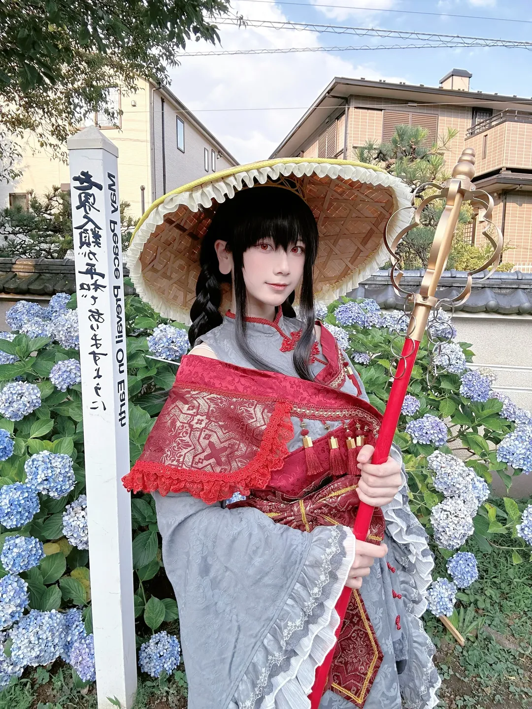 东方Project, cosplay摄影, 二次元COS, 户外外景, 矢田寺成美cos - 第5张