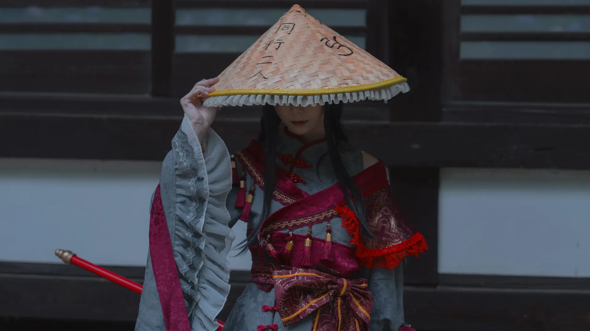 古风摄影, 东方project, cosplay摄影, 矢田寺成美cos, 紫阳花正片 - 第6张