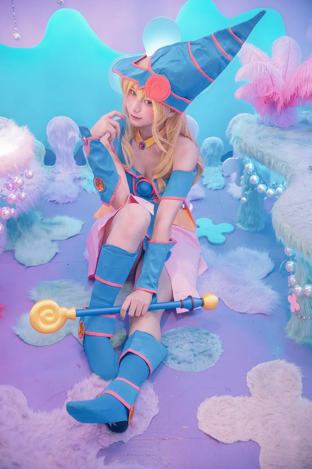 魔法使装扮, 梦幻写真, 黑魔导女孩cos, 游戏王, 连栗子球 - 第10张