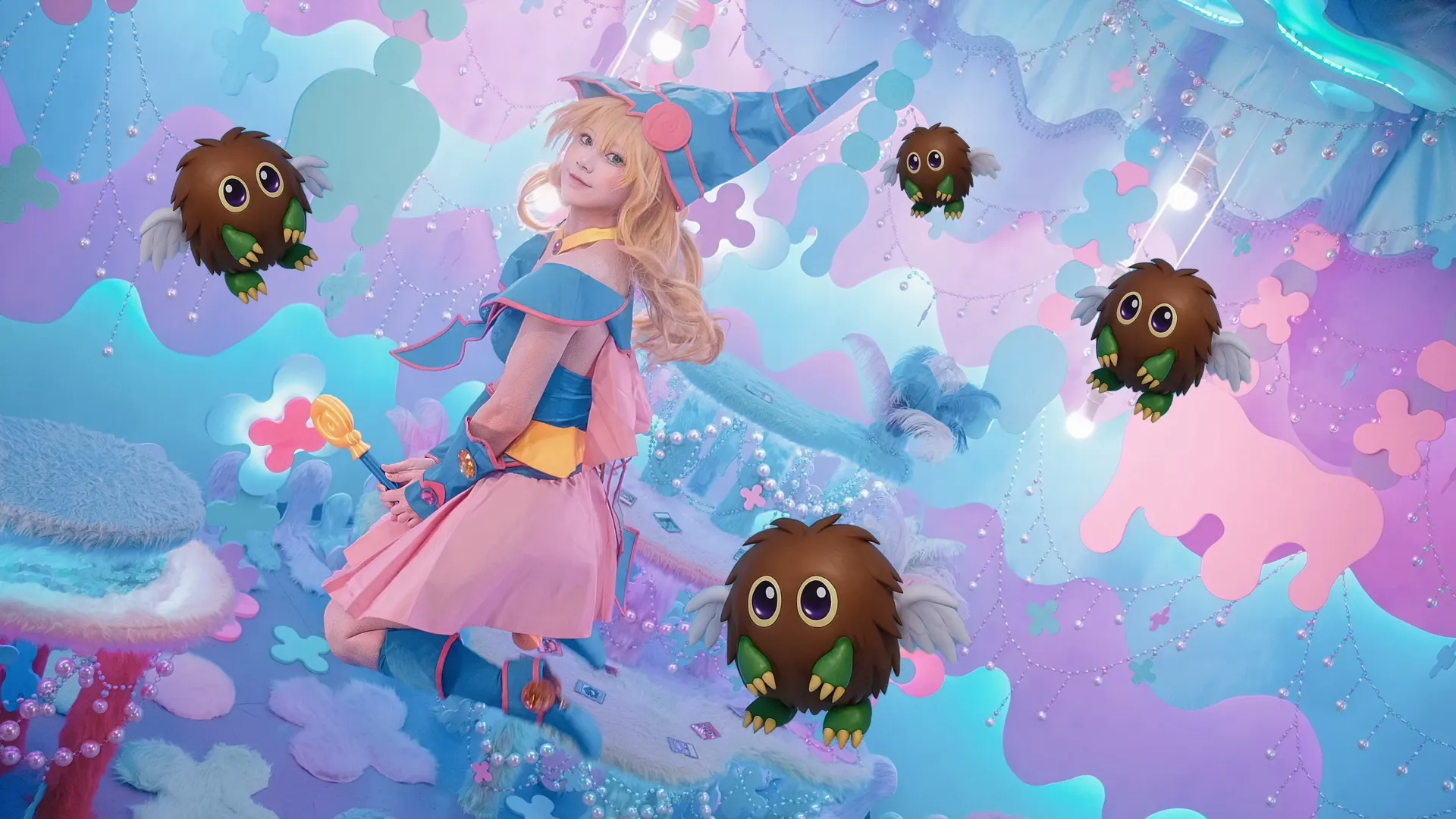 魔法使装扮, 梦幻写真, 黑魔导女孩cos, 游戏王, 连栗子球 - 第12张