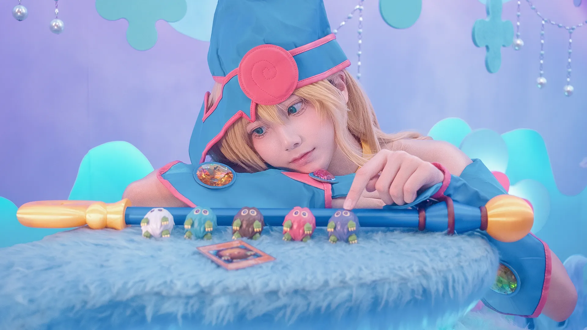 魔法使装扮, 梦幻写真, 黑魔导女孩cos, 游戏王, 连栗子球 - 第2张
