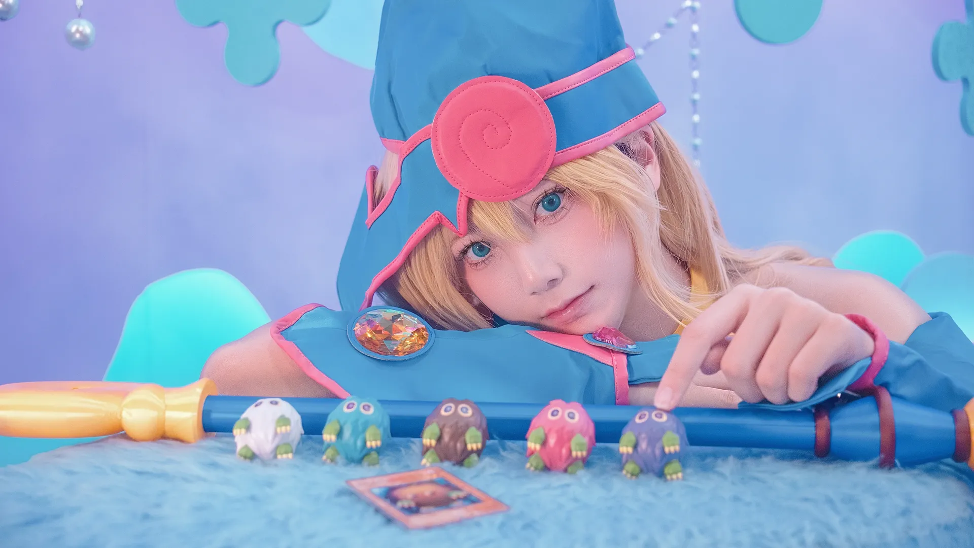 魔法使装扮, 梦幻写真, 黑魔导女孩cos, 游戏王, 连栗子球 - 第3张