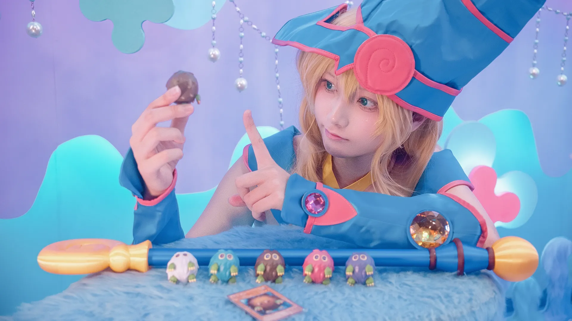 魔法使装扮, 梦幻写真, 黑魔导女孩cos, 游戏王, 连栗子球 - 第4张