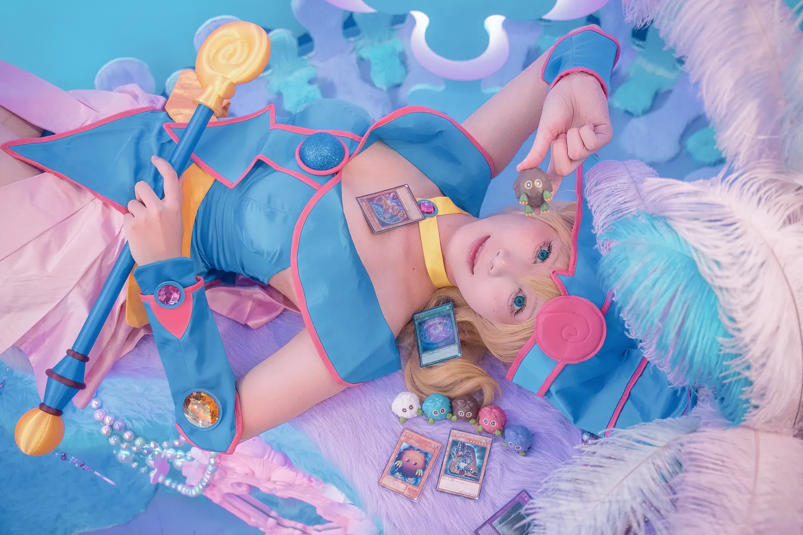魔法使装扮, 梦幻写真, 黑魔导女孩cos, 游戏王, 连栗子球 - 第7张