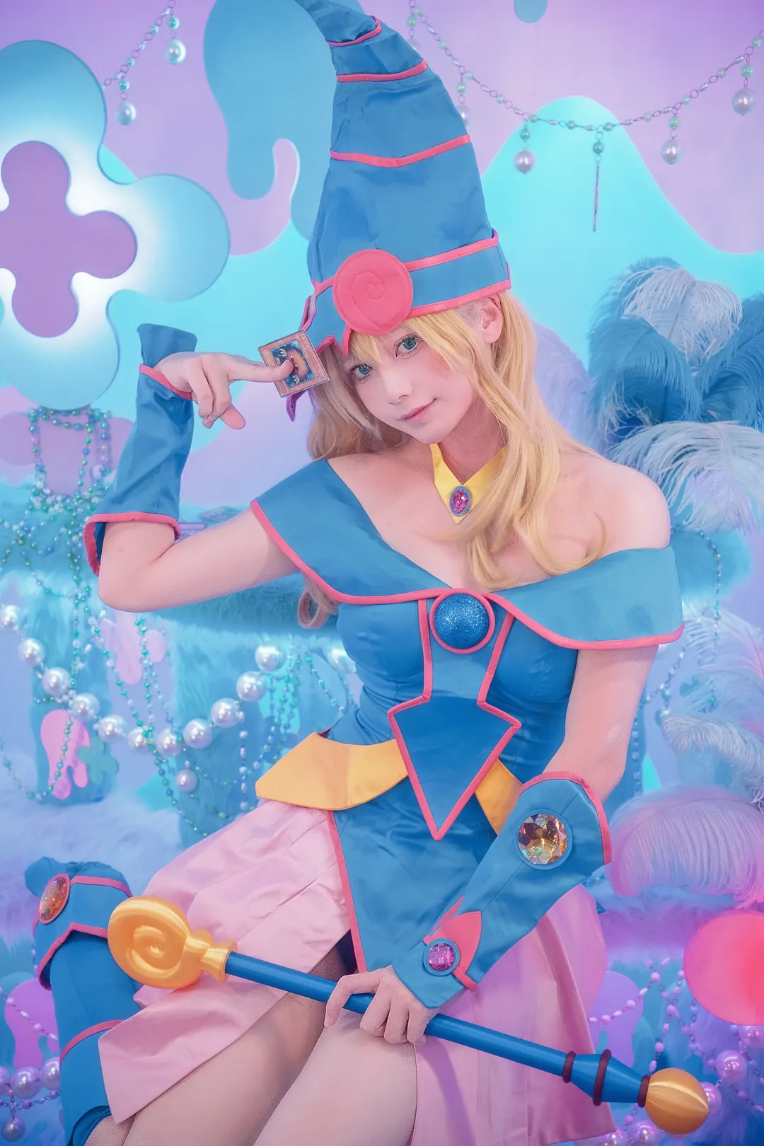 魔法使装扮, 梦幻写真, 黑魔导女孩cos, 游戏王, 连栗子球 - 第9张