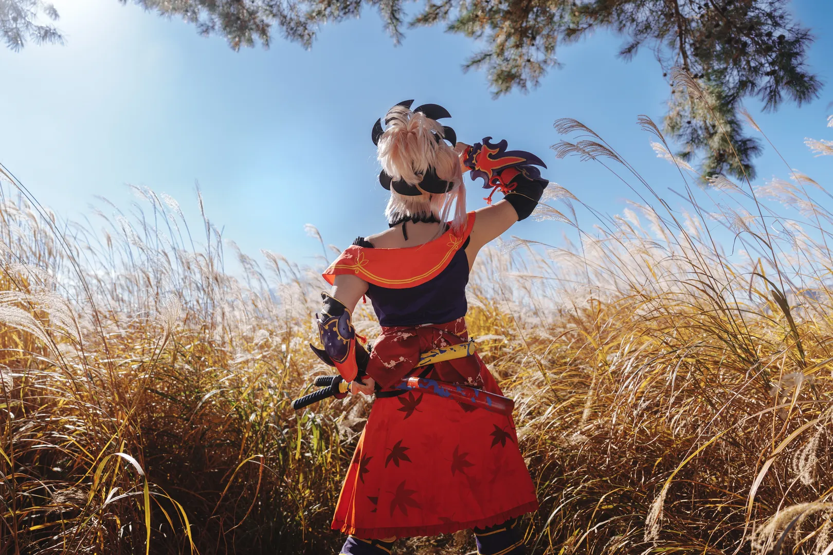 Fate/Grand Order, ロケーション撮影, 和風武士, 宮本武蔵コスプレ, 二刀流 - 10枚目