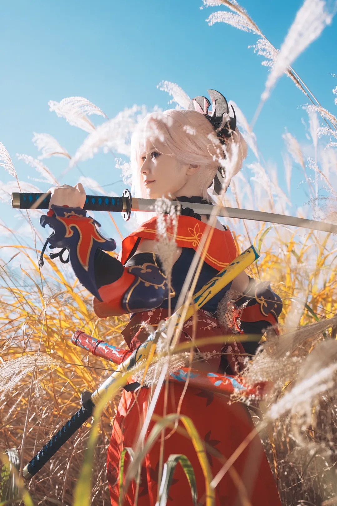 Fate/Grand Order, ロケーション撮影, 和風武士, 宮本武蔵コスプレ, 二刀流 - 12枚目