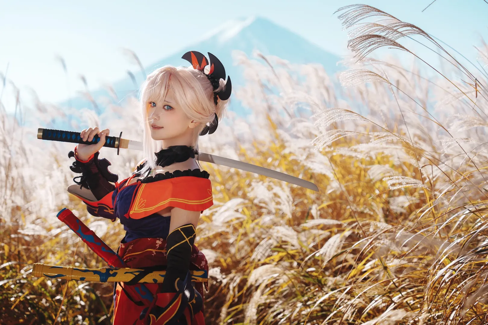 Fate/Grand Order, ロケーション撮影, 和風武士, 宮本武蔵コスプレ, 二刀流 - 14枚目