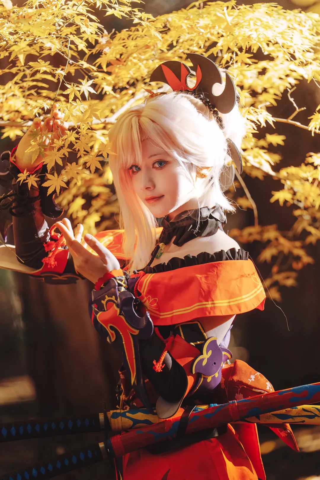 Fate/Grand Order, ロケーション撮影, 和風武士, 宮本武蔵コスプレ, 二刀流 - 15枚目