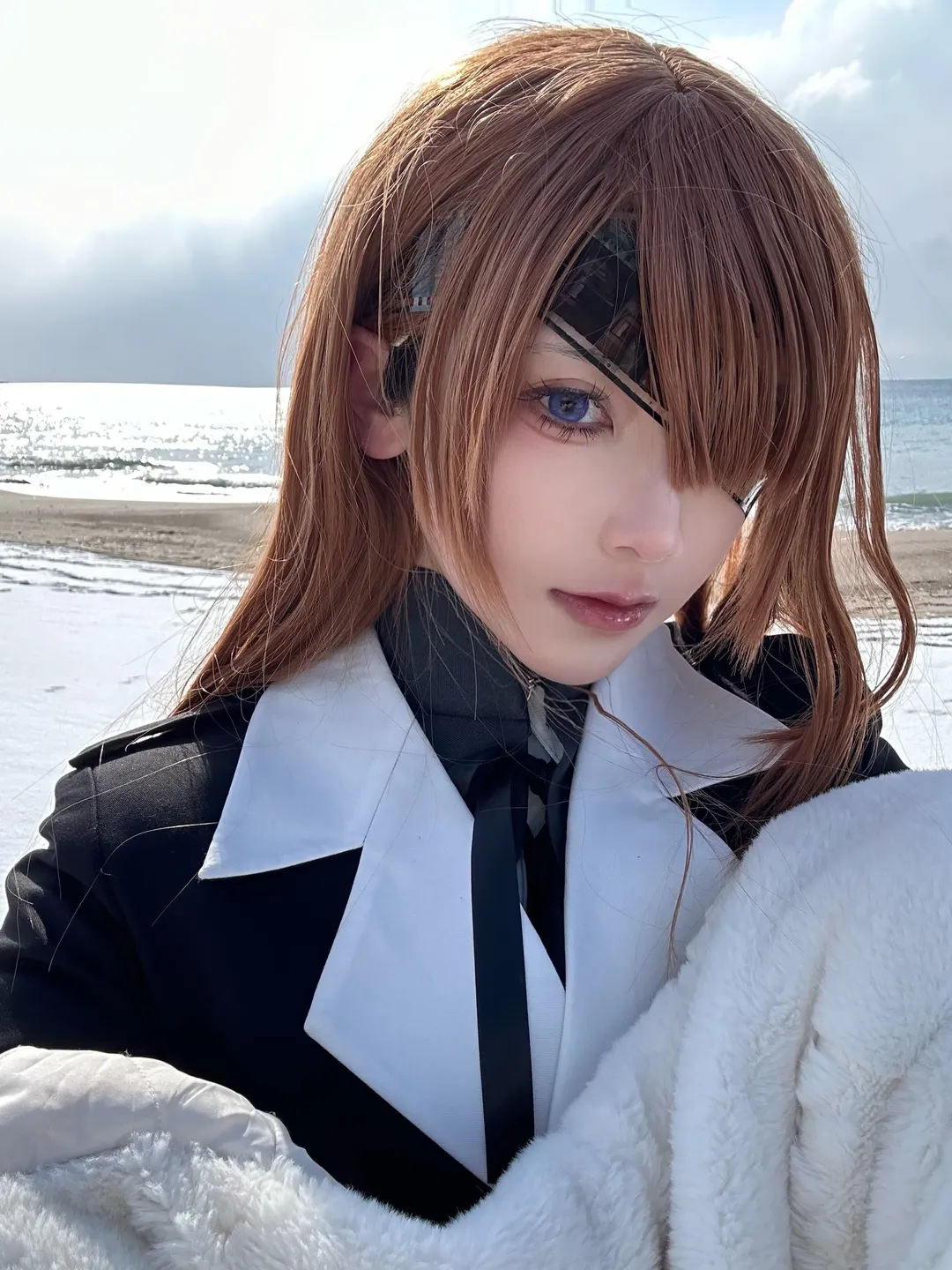 戶外攝影, Fate/Grand Order, cos服穿搭, 雪景cosplay, 奧菲莉婭cos - 第2張