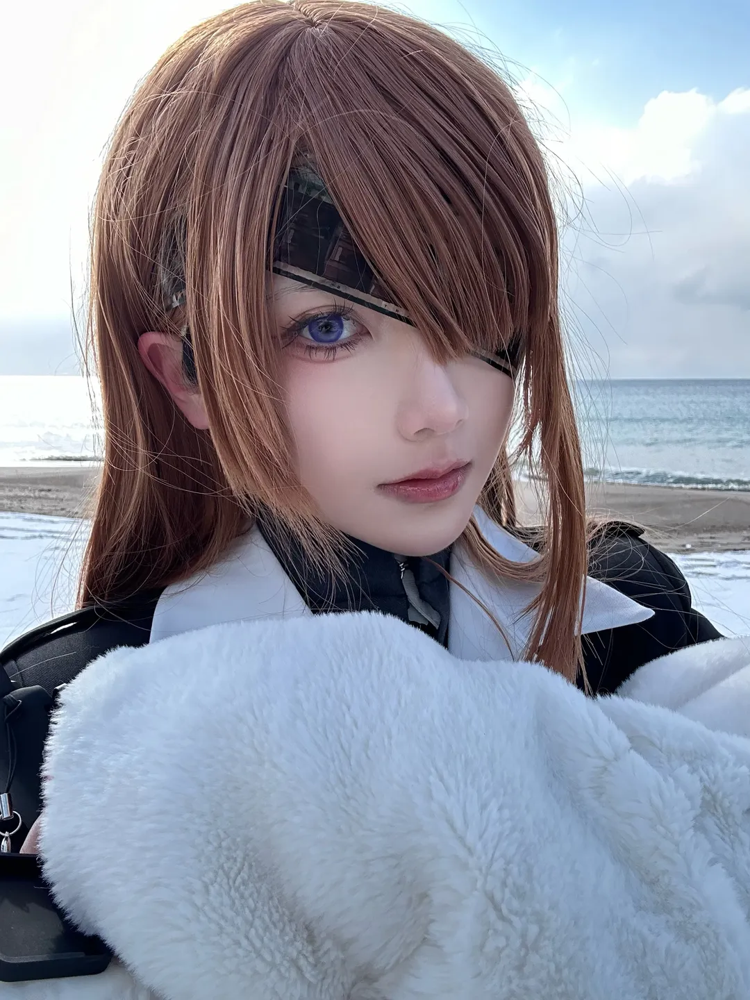 戶外攝影, Fate/Grand Order, cos服穿搭, 雪景cosplay, 奧菲莉婭cos - 第3張