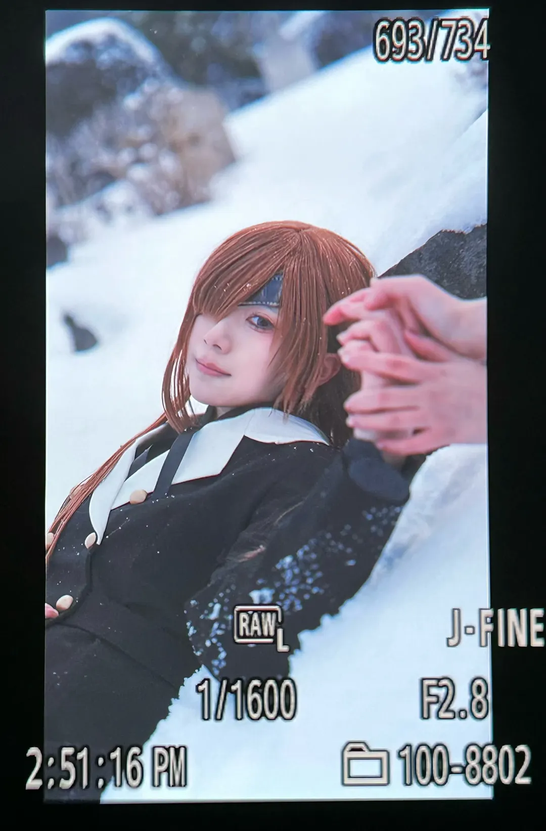 戶外攝影, Fate/Grand Order, cos服穿搭, 雪景cosplay, 奧菲莉婭cos - 第8張