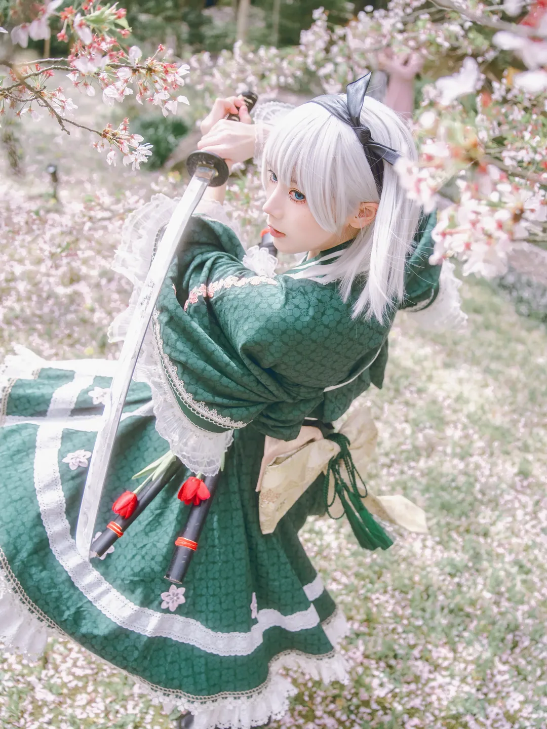 东方Project, 魂魄妖梦cos, 和风洋装, 例大祭, 华装展