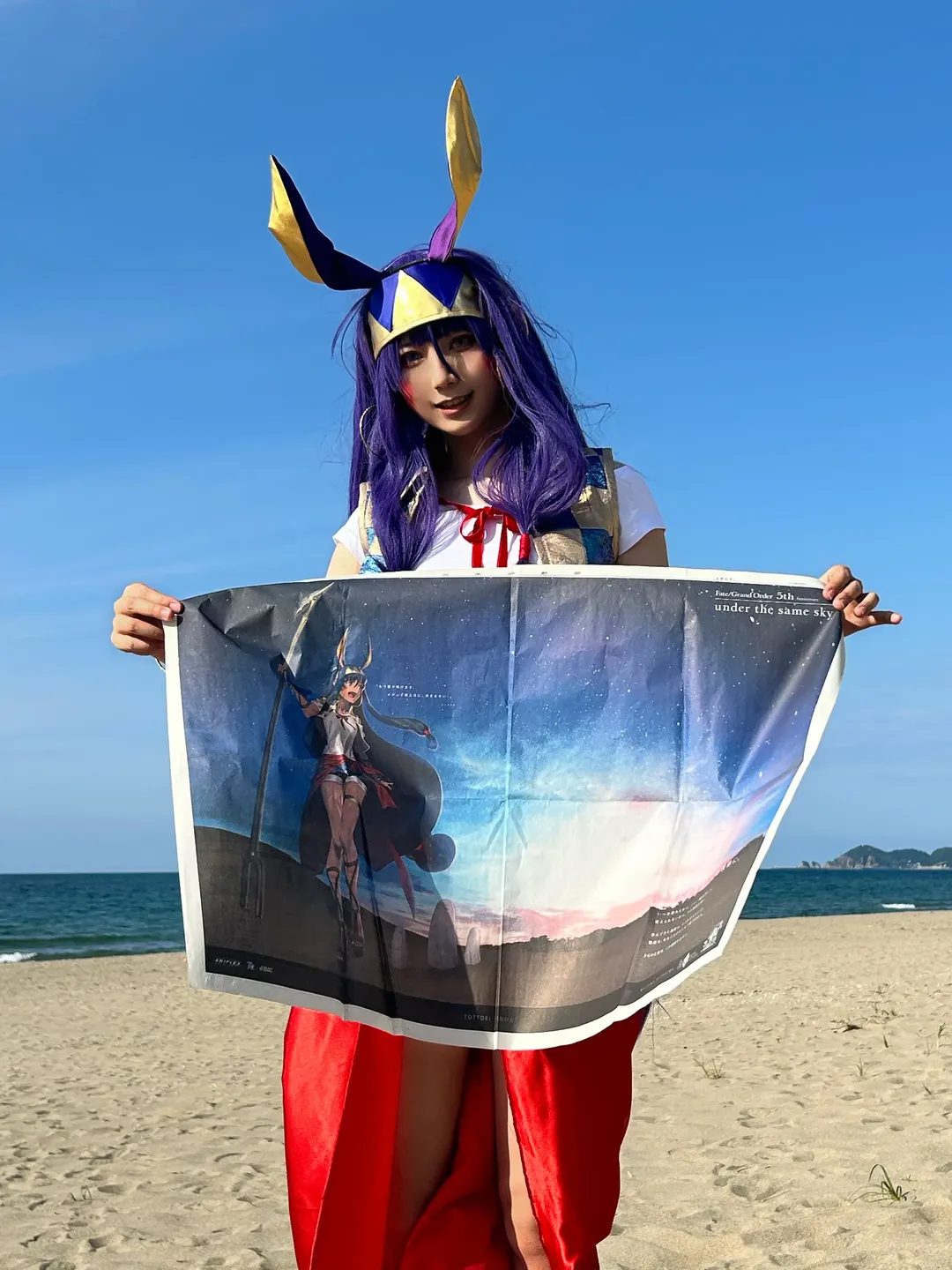 FGO, 戶外cos, 聖地巡禮, 尼託克麗絲cos, 鳥取沙丘 - 第11張