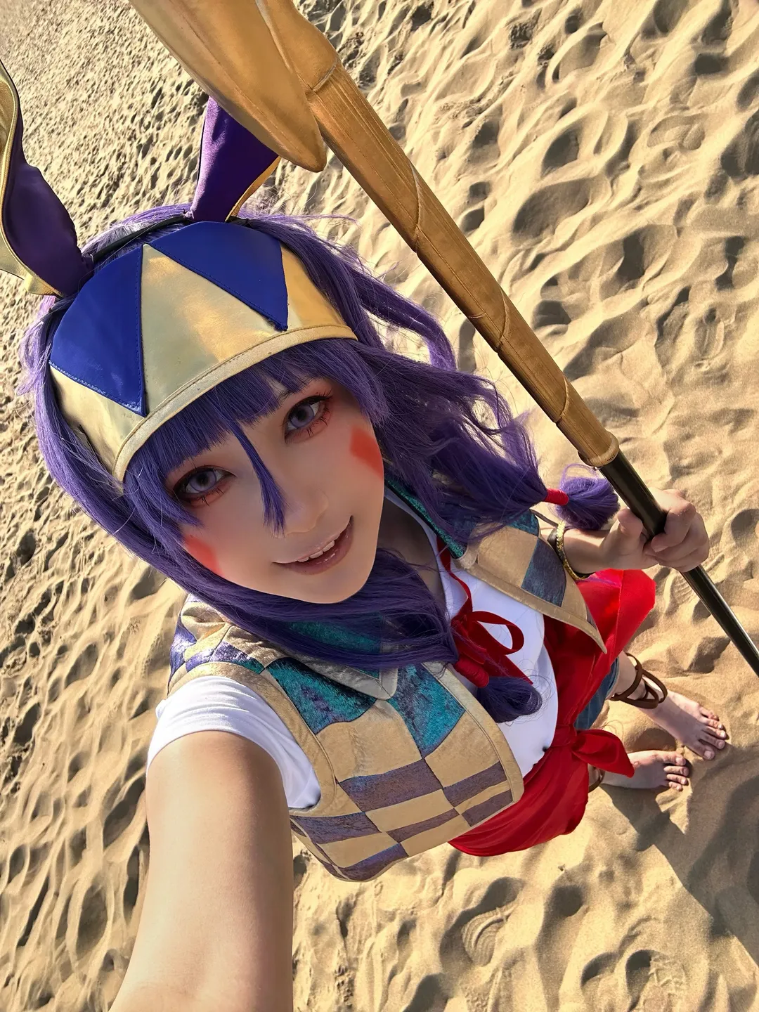 FGO, 戶外cos, 聖地巡禮, 尼託克麗絲cos, 鳥取沙丘 - 第2張