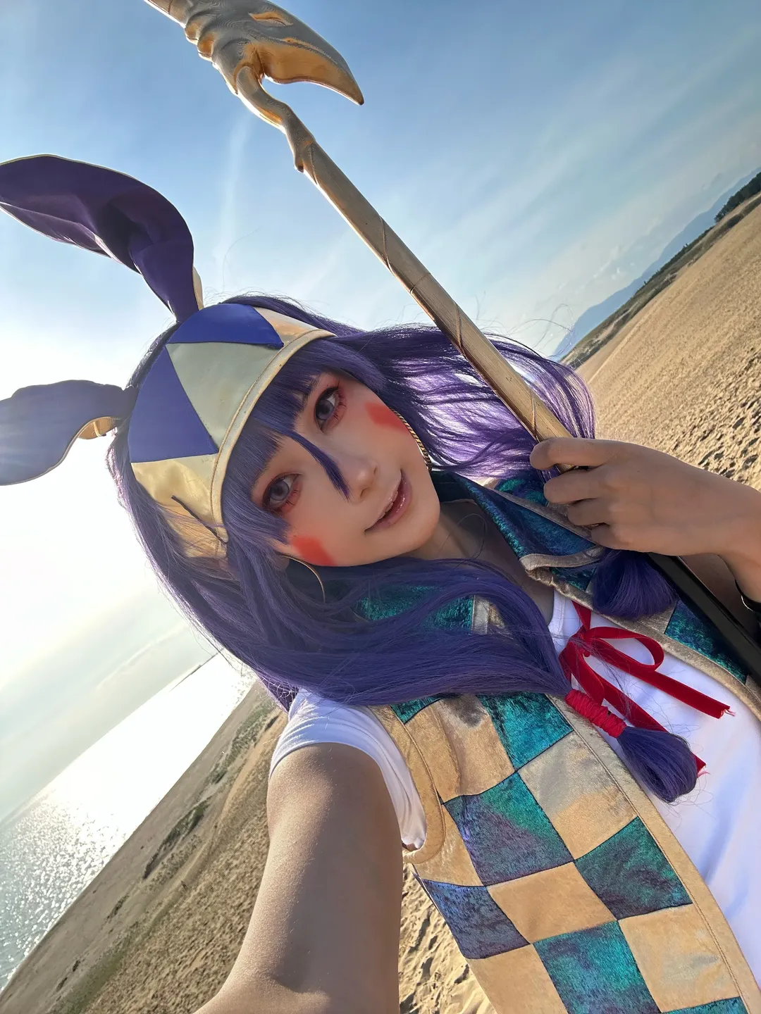 FGO, 戶外cos, 聖地巡禮, 尼託克麗絲cos, 鳥取沙丘 - 第4張