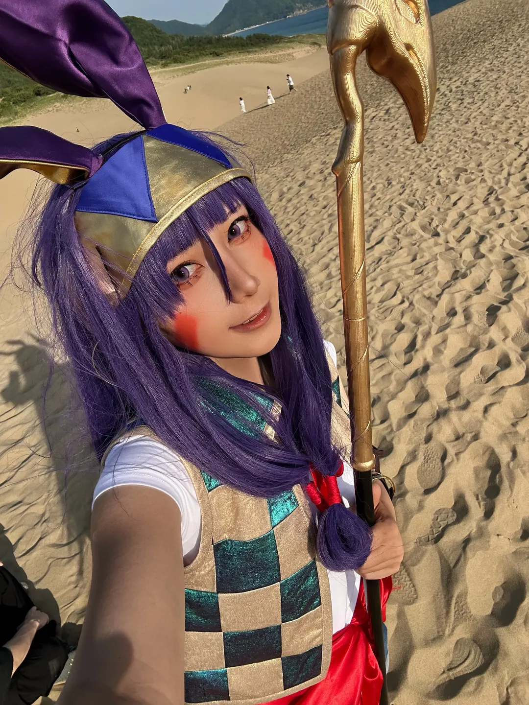 Fate/Grand Order, Outdoor cosplay, Anime pilgrimage, Nitocris cosplay, Tottori Sand Dunes