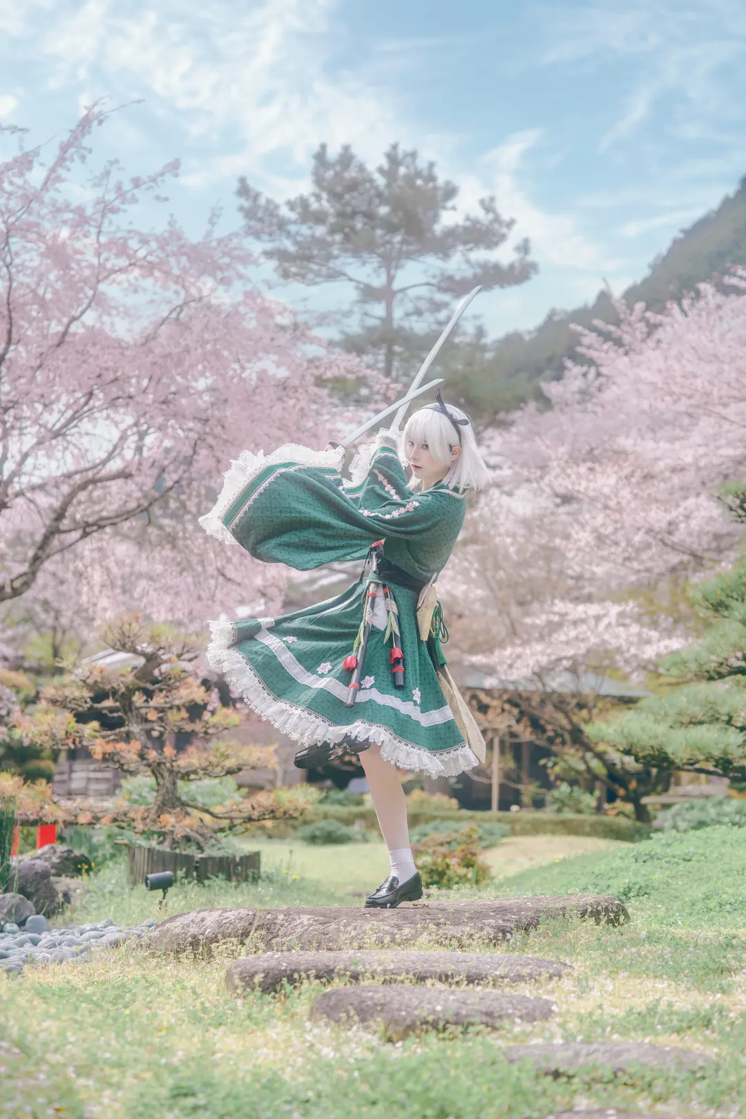 二次元摄影, 东方Project, 魂魄妖梦cos, 动漫角色扮演, 樱花季cos - 第2张