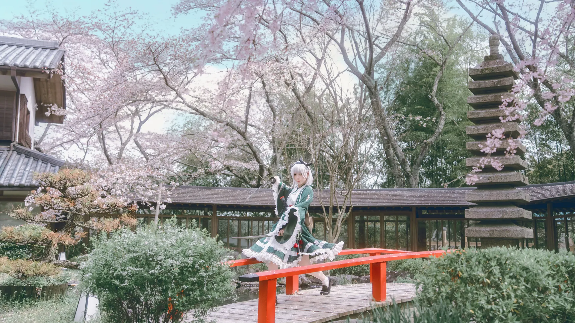 二次元摄影, 东方Project, 魂魄妖梦cos, 动漫角色扮演, 樱花季cos - 第4张
